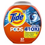 Tide Pods 4合1強效洗衣膠囊（Downy四月清香） $6.0/每粒